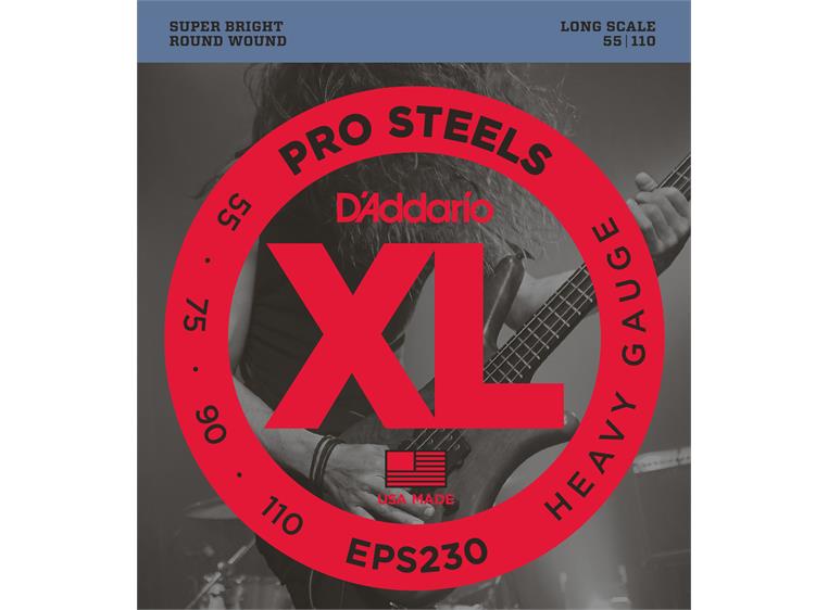 D'Addario EPS230 ProSteel El.Bass (055-110)